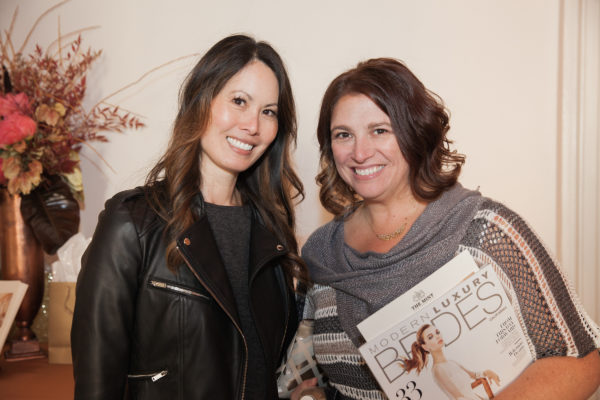 Industry friends with their copy of Modern Luxury Brides California!