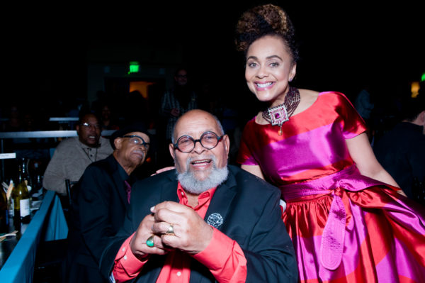 GLIDE founder, Rev. Cecil Williams with Honorary Co-Chair Felicia Horowitz. 