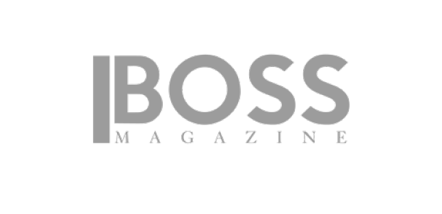 BOSS Magazine Logo BW